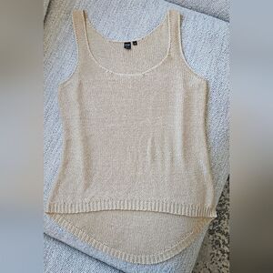 💝Simons Tan Knit Tank Top